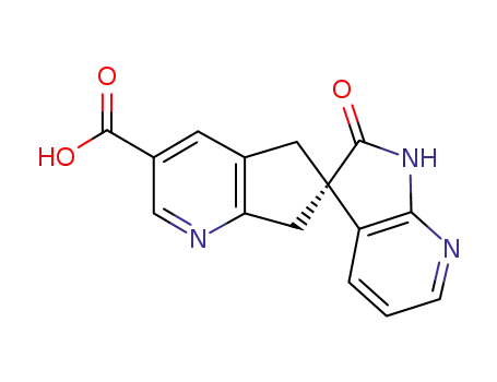 (S)-2′-oxo-1′,2′,5,7-tetrahydrospiro[cyclopenta[b]pyridine-6,3′-pyrrolo[2,3-b]pyridine]-3-carboxylic acid