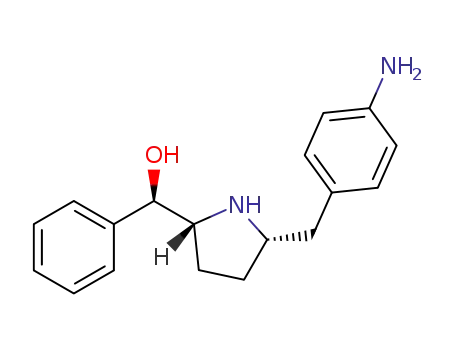 (R)-((2R,5S)-5-(4-aminobenzyl)pyrrolidin-2-yl)(phenyl)methanol
