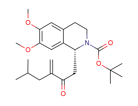 (R)-tert-butyl 6,7-dimethoxy-1-(5-methyl-3-methylene-2-oxohexyl)-3,4-dihydroisoquinoline-2(1H)-carboxylate