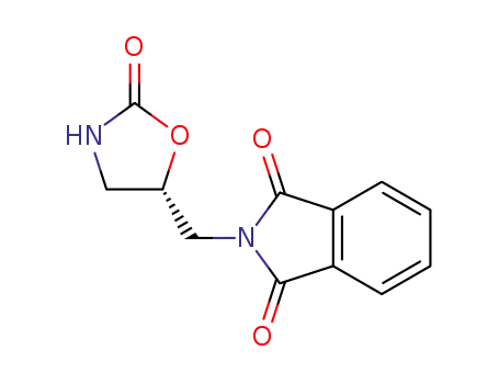 (S)-2-[[2-oxo-1,3-oxazolidin-5-yl]methyl]-1H-isoindole-1,3(2H)-dione