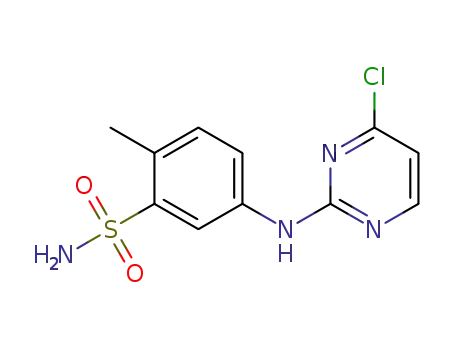 5-(4-chloropyrimidin-2ylamino)-2-methylbenzenesulfonamide