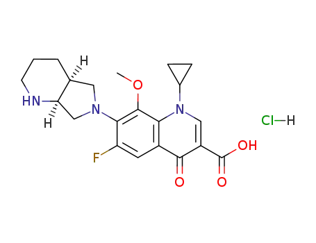 moxifloxacin hydrochloride