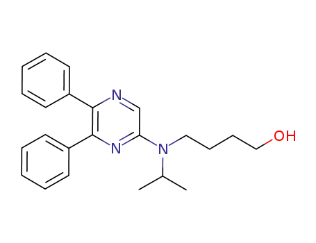 4-[N-(5,6-diphenylpyrazine-2-yl)-N-isopropylamino]-1-butanol