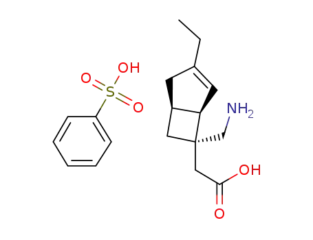 [(1R,5S,6S)-6-(Aminomethyl)-3-ethylbicyclo[3.2.0]hept-3-en-6-yl]acetic acid monobenzenesulfonate