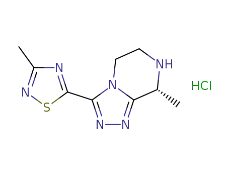 (R)-3-methyl-5-(8-methyl-5,6,7,8-tetrahydro-[1,2,4]triazolo[4,3-a]pyrazin-3-yl)-1,2,4-thiadiazole hydrochloride