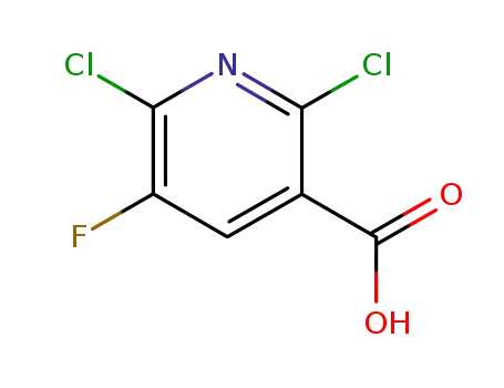 2,6-dichloro-5-fluoro-3-pyridinecarboxylic acid
