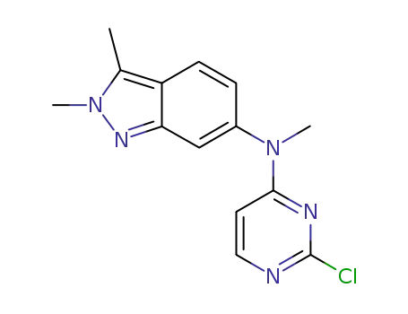 N-(2-chloropyrimidin-4-yl)-N-methyl-2,3-dimethyl-2H-indazole-6-amine