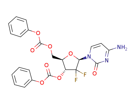 3',5'-di-O-benzoyl-β-2'-deoxy-2',2'-difluorocytidine